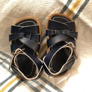 Size 3 Salt Water Sandal - Navy